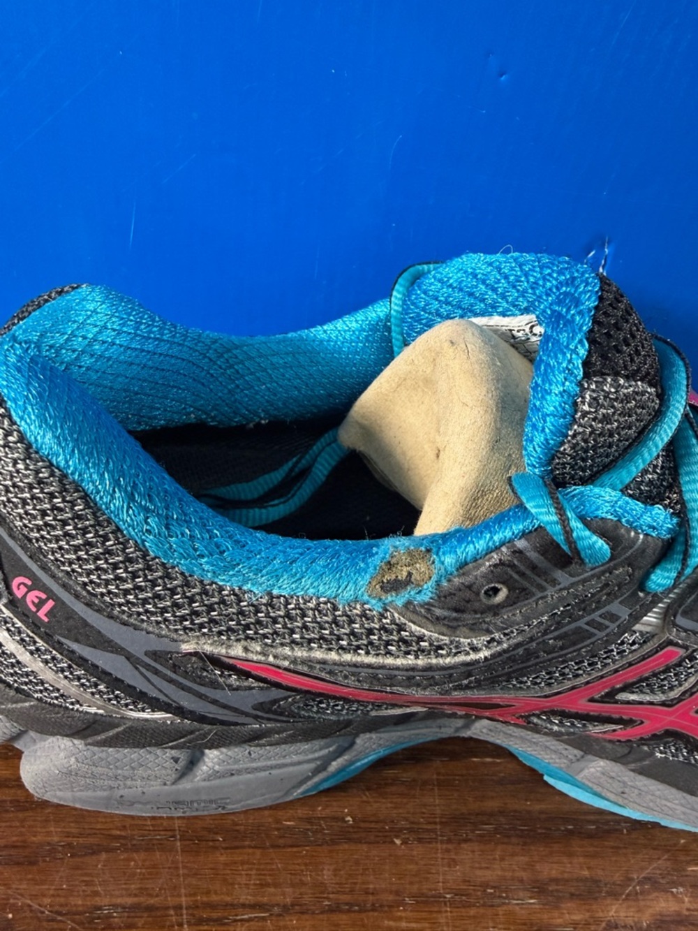 Asics Gel GT-2000 Gore-Tex Running Trail Women Shoes Blue/Gray Size US 6 |T3Q8N - Picture 4 of 9